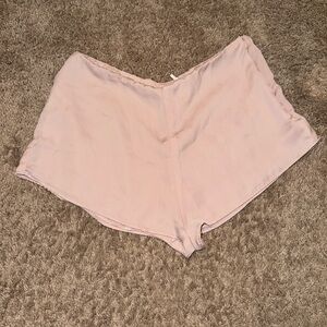 Kimchi Blue Blush Silk Shorts